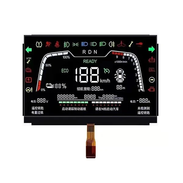Cog LCD 6800 และ 8080 และซีรีย์อินเทอร์เฟซ Spi